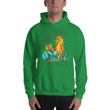 Load image into Gallery viewer, Fire And Ice Hoodie - Tees Arena | TeesArena.com