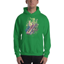 Load image into Gallery viewer, Burning Audiotape Hoodie - Tees Arena | TeesArena.com