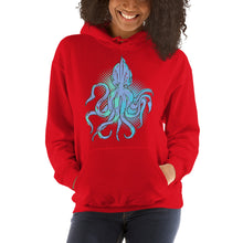 Load image into Gallery viewer, Blue Octopus Hoodie - Tees Arena | TeesArena.com