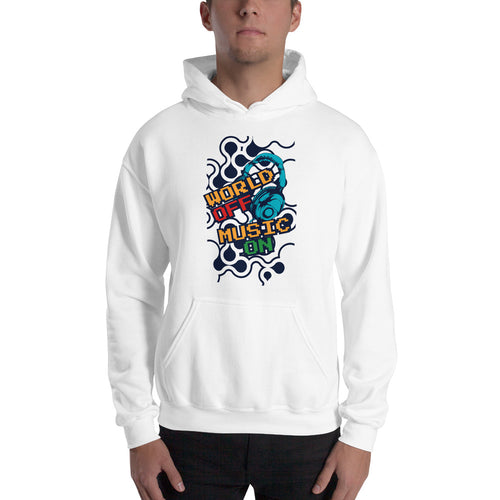 World Off Music On Hoodie - Tees Arena | TeesArena.com