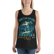 Load image into Gallery viewer, Ride The Waves Tank Top - Tees Arena | TeesArena.com