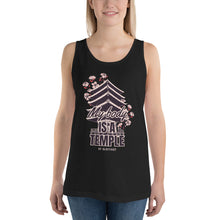 Load image into Gallery viewer, My Body Is A Temple Tank Top - Tees Arena | TeesArena.com