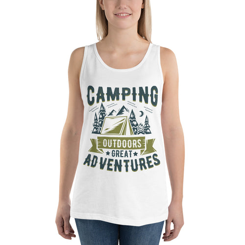 Camping Adventures Tank Top - Tees Arena | TeesArena.com