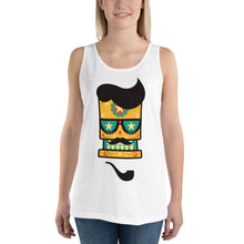Load image into Gallery viewer, Mustachioed Sugar Skull Tank Top - Tees Arena | TeesArena.com