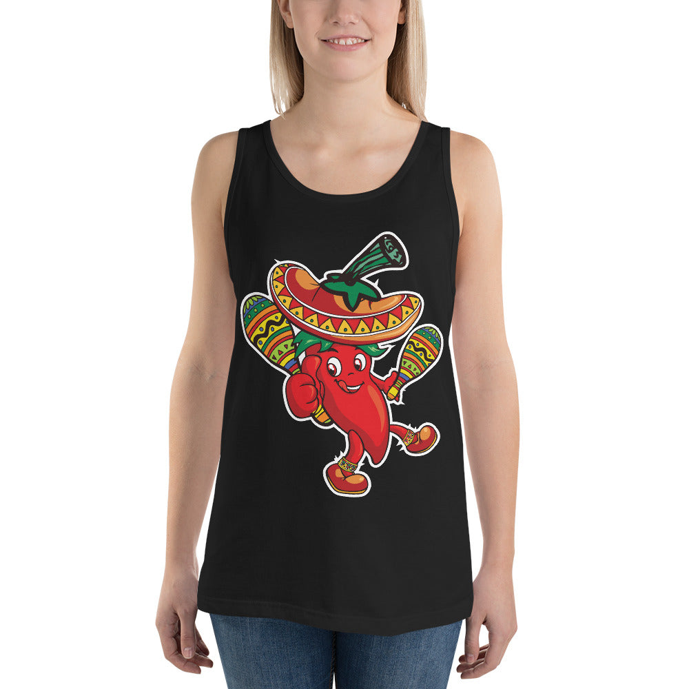 Red Hot Chili Party Tank Top - Tees Arena | TeesArena.com