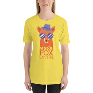 Zero Fox Given T-Shirt - Tees Arena | TeesArena.com
