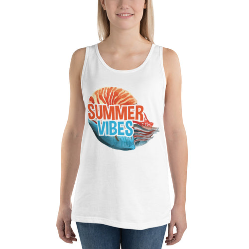 Summer Vibes Tank Top - Tees Arena | TeesArena.com