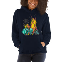 Load image into Gallery viewer, Fire And Ice Hoodie - Tees Arena | TeesArena.com