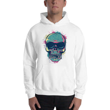 Load image into Gallery viewer, Splashed Skull Hoodie - Tees Arena | TeesArena.com