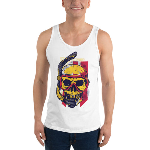 Dead Scuba Diver Tank Top - Tees Arena | TeesArena.com