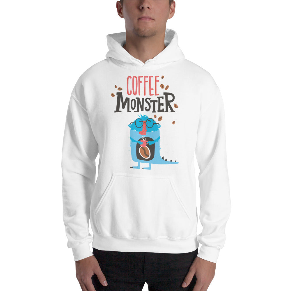 Coffee Monster Hoodie - Tees Arena | TeesArena.com