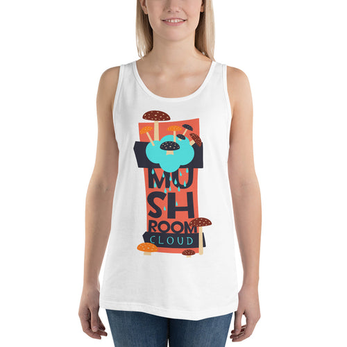 Mushroom Cloud Tank Top - Tees Arena | TeesArena.com