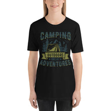 Load image into Gallery viewer, Camping Adventures T-Shirt - Tees Arena | TeesArena.com