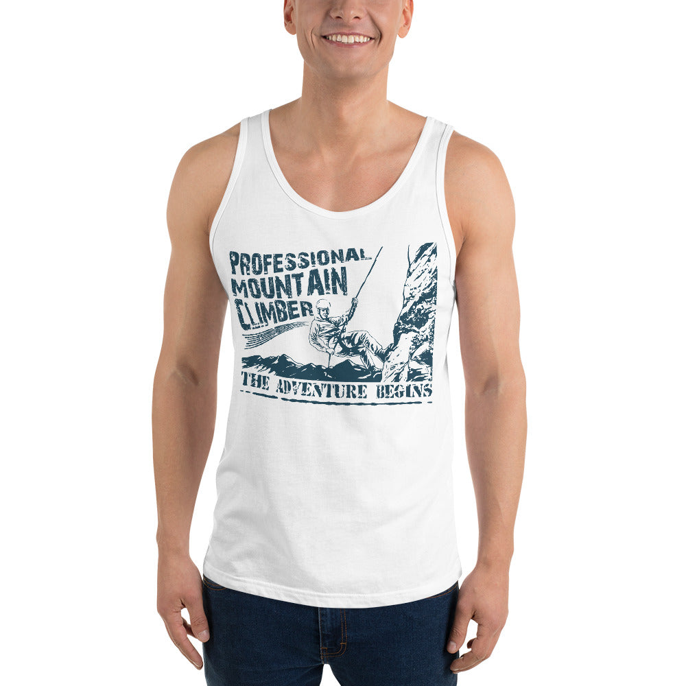 Professional Mountain Climber Tank Top - Tees Arena | TeesArena.com