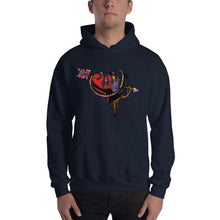 Load image into Gallery viewer, Arrow Through The Heart Hoodie - Tees Arena | TeesArena.com