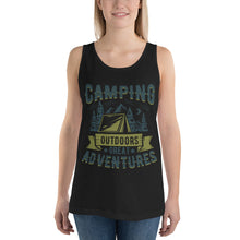 Load image into Gallery viewer, Camping Adventures Tank Top - Tees Arena | TeesArena.com