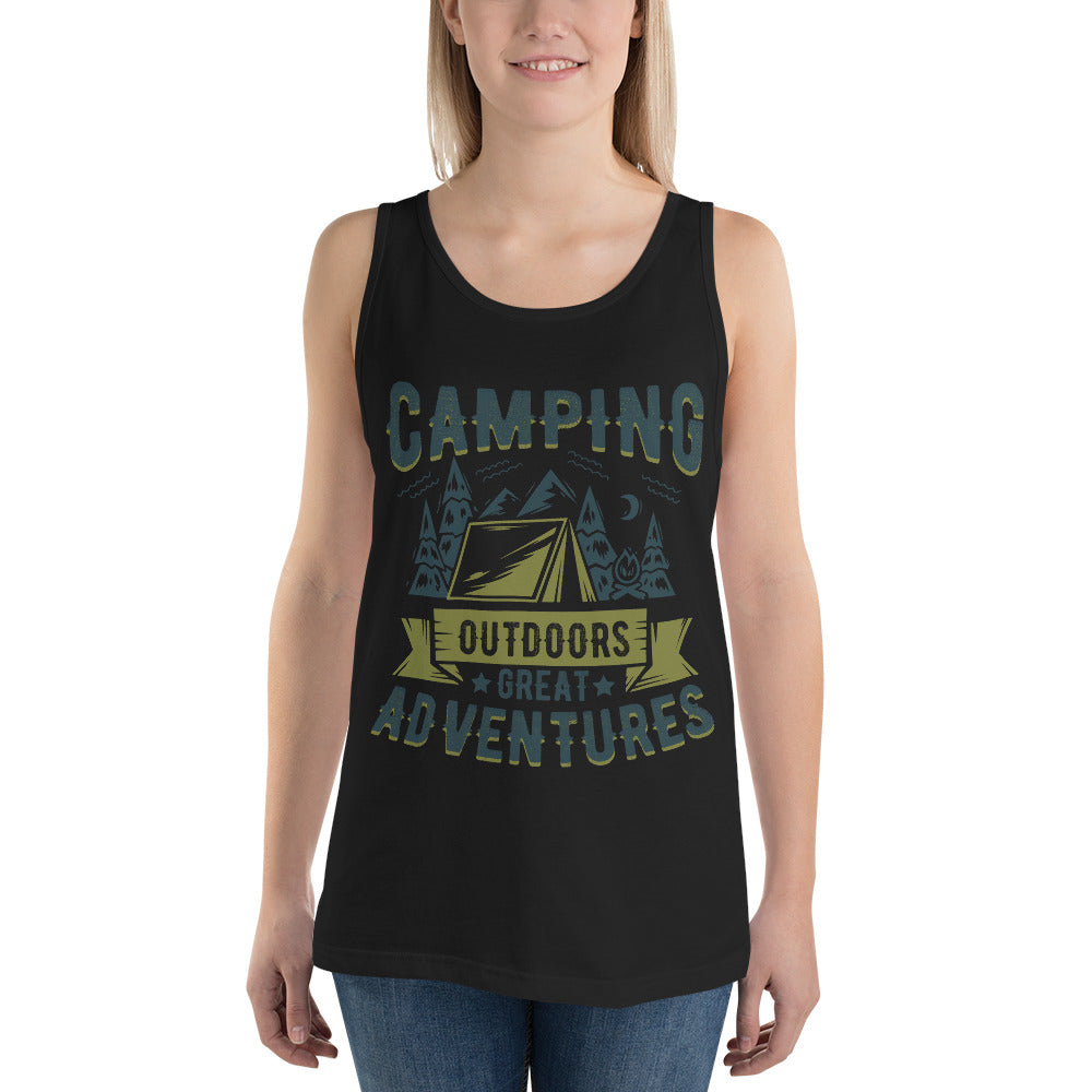 Camping Adventures Tank Top - Tees Arena | TeesArena.com