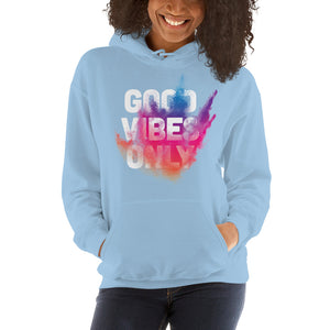 Splashed Good Vibes Only Hoodie - Tees Arena | TeesArena.com