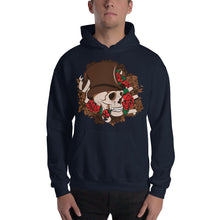 Load image into Gallery viewer, Bowler Hat And Roses Hoodie - Tees Arena | TeesArena.com