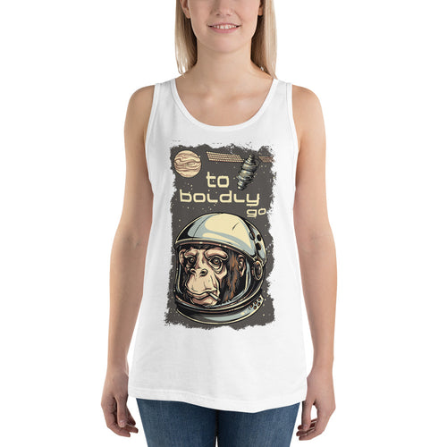 To Boldly Go Tank Top - Tees Arena | TeesArena.com