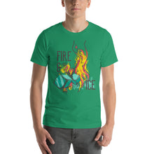 Load image into Gallery viewer, Fire And Ice T-Shirt - Tees Arena | TeesArena.com