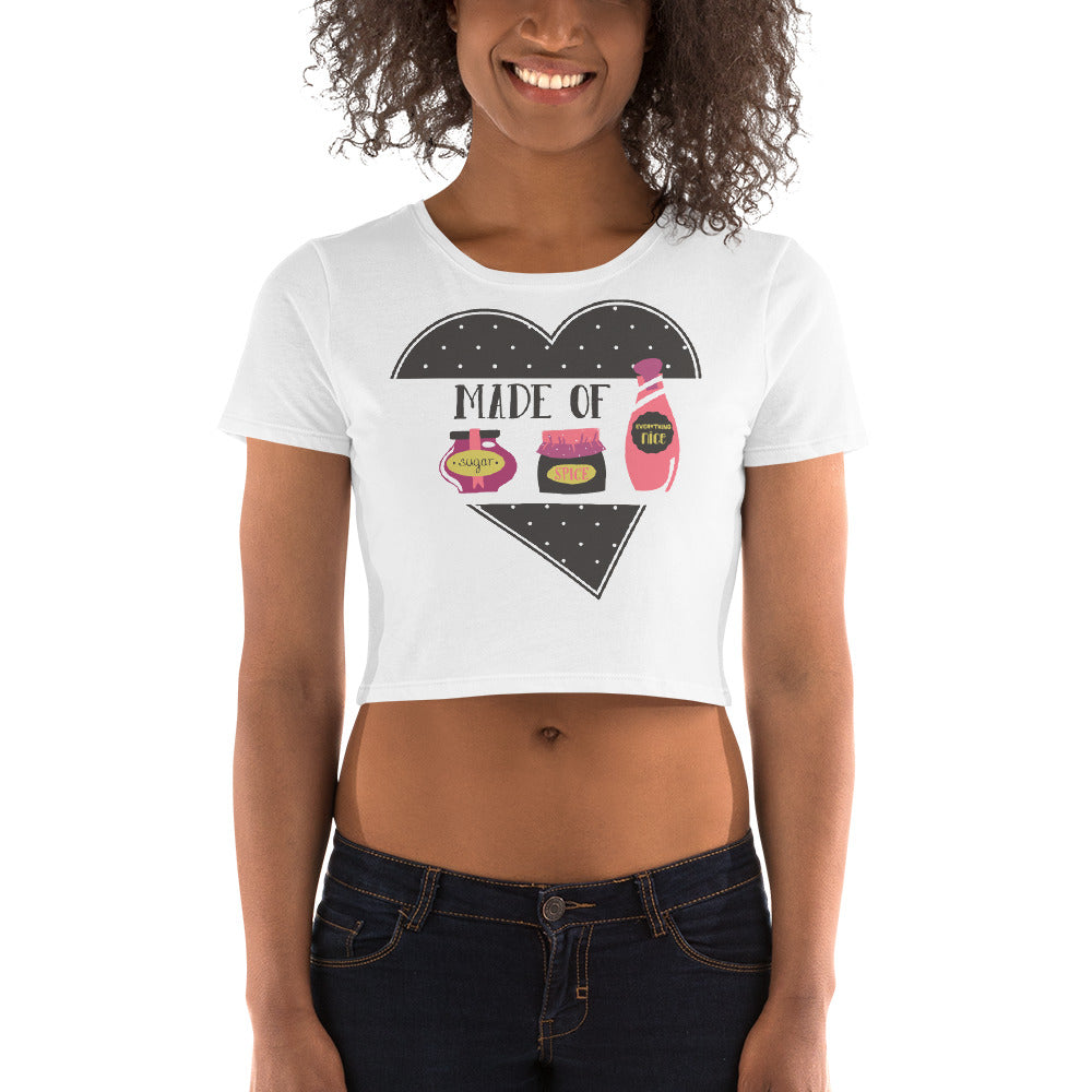 Made Of Crop Top - Tees Arena | TeesArena.com