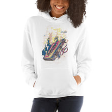 Load image into Gallery viewer, Burning Audiotape Hoodie - Tees Arena | TeesArena.com