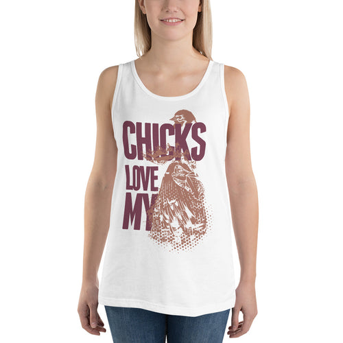 Chicks Love My Tank Top - Tees Arena | TeesArena.com