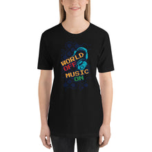 Load image into Gallery viewer, World Off Music On T-Shirt - Tees Arena | TeesArena.com