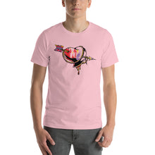 Load image into Gallery viewer, Arrow Through The Heart T-Shirt - Tees Arena | TeesArena.com
