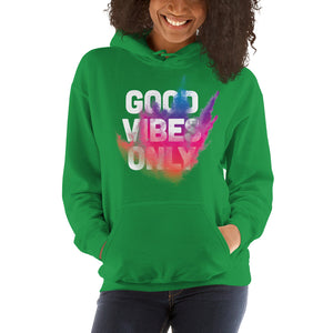 Splashed Good Vibes Only Hoodie - Tees Arena | TeesArena.com