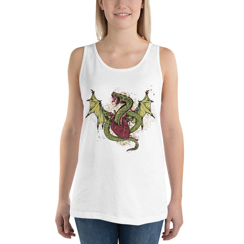 Snake Heart Tank Top - Tees Arena | TeesArena.com