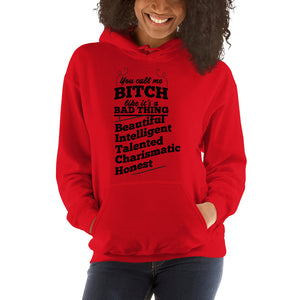 Bitch Definition Hoodie - Tees Arena | TeesArena.com