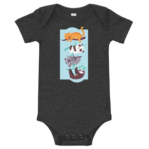 Sleepy Animal Bodysuit - Tees Arena | TeesArena.com