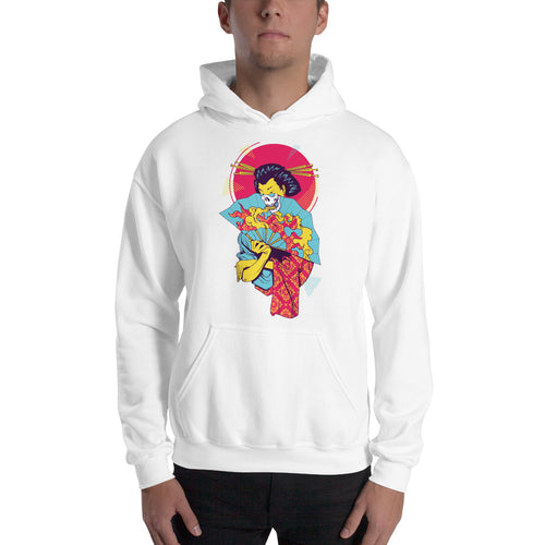 Fire Skull Fan Hoodie - Tees Arena | TeesArena.com