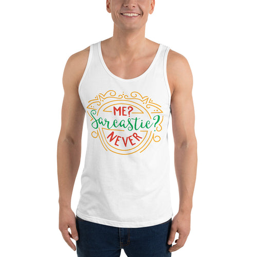 Me? Sarcastic? Tank Top - Tees Arena | TeesArena.com