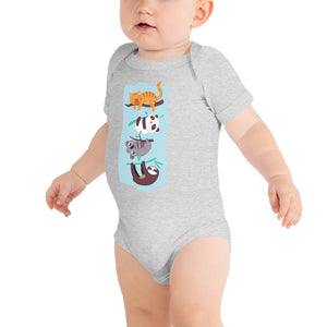 Sleepy Animal Bodysuit - Tees Arena | TeesArena.com