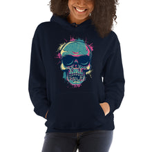 Load image into Gallery viewer, Splashed Skull Hoodie - Tees Arena | TeesArena.com