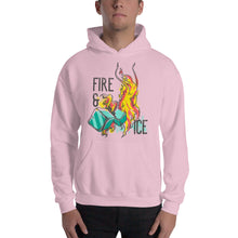 Load image into Gallery viewer, Fire And Ice Hoodie - Tees Arena | TeesArena.com