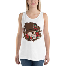 Load image into Gallery viewer, Bowler Hat and Roses Tank Top - Tees Arena | TeesArena.com
