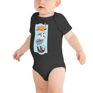 Sleepy Animal Bodysuit - Tees Arena | TeesArena.com