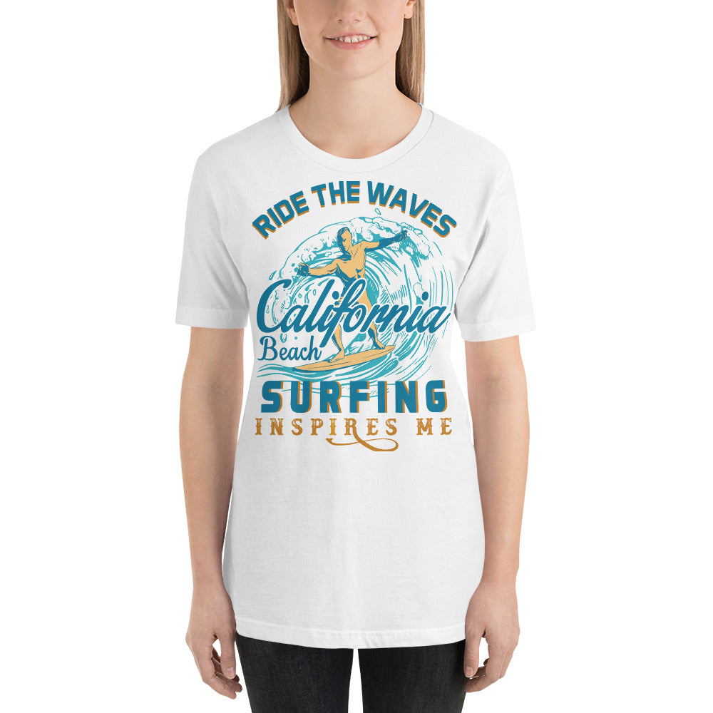 Ride The Waves T-Shirt - Tees Arena | TeesArena.com