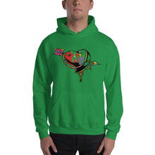 Load image into Gallery viewer, Arrow Through The Heart Hoodie - Tees Arena | TeesArena.com