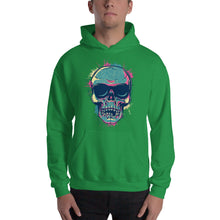 Load image into Gallery viewer, Splashed Skull Hoodie - Tees Arena | TeesArena.com