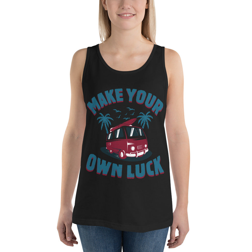 Make Your Own Luck Tank Top - Tees Arena | TeesArena.com