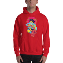 Load image into Gallery viewer, Fire Skull Fan Hoodie - Tees Arena | TeesArena.com
