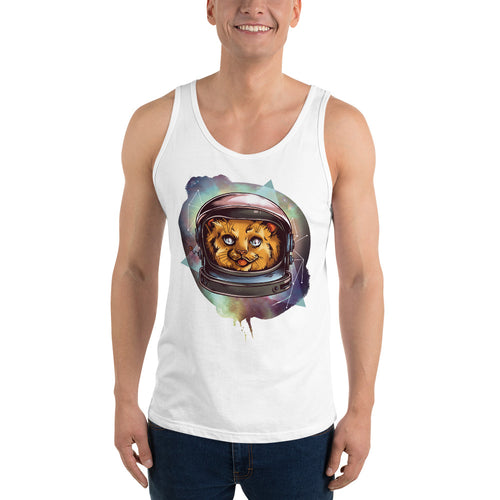 Cosmic Cat Tank Top - Tees Arena | TeesArena.com