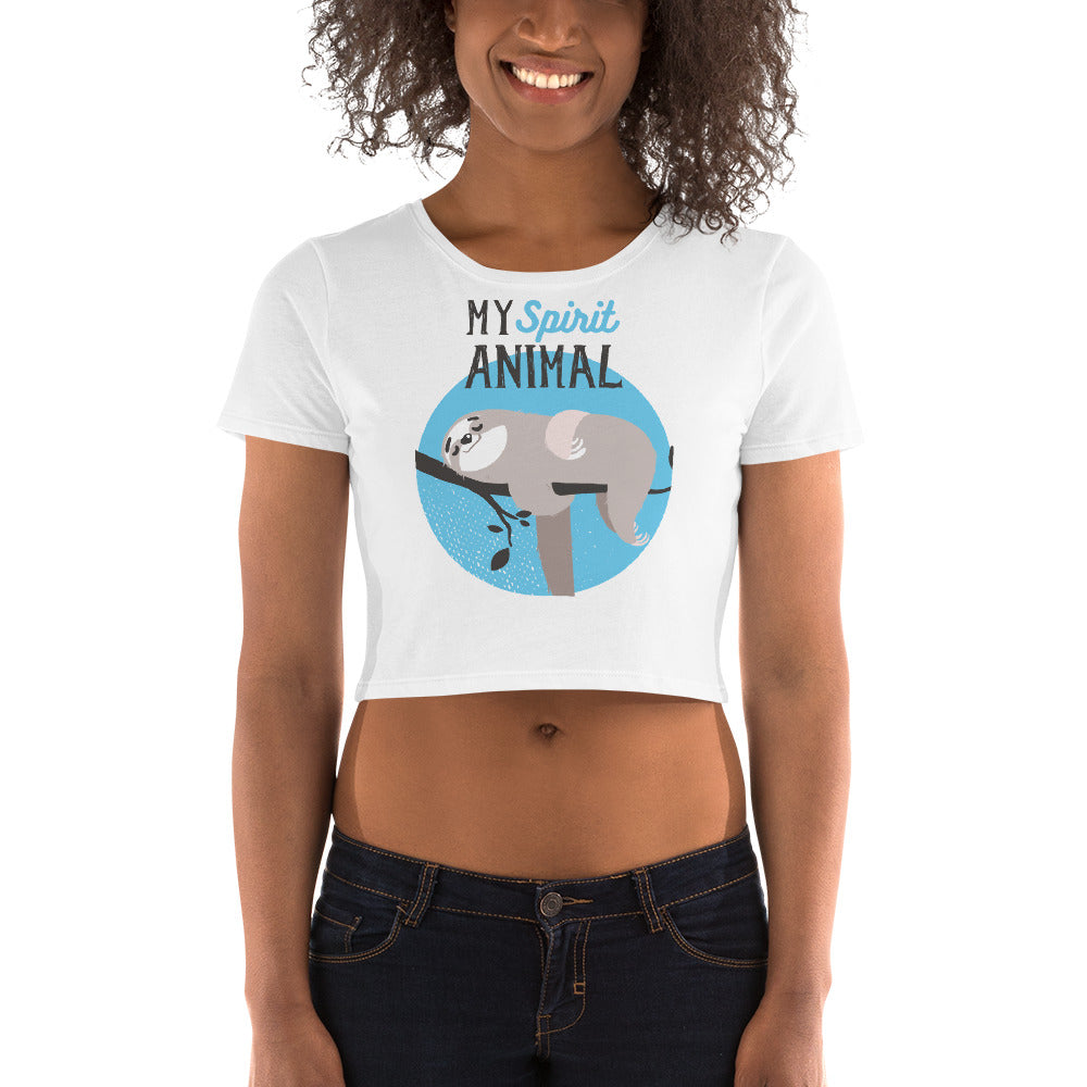 My Spirit Animal Crop Top - Tees Arena | TeesArena.com