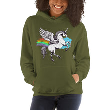 Load image into Gallery viewer, Badass Unicorn Hoodie