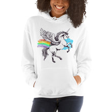 Load image into Gallery viewer, Badass Unicorn Hoodie